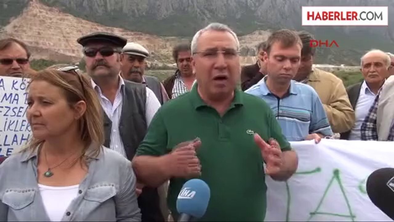 ?taş Ocakları Kapatılsın' Eylemi