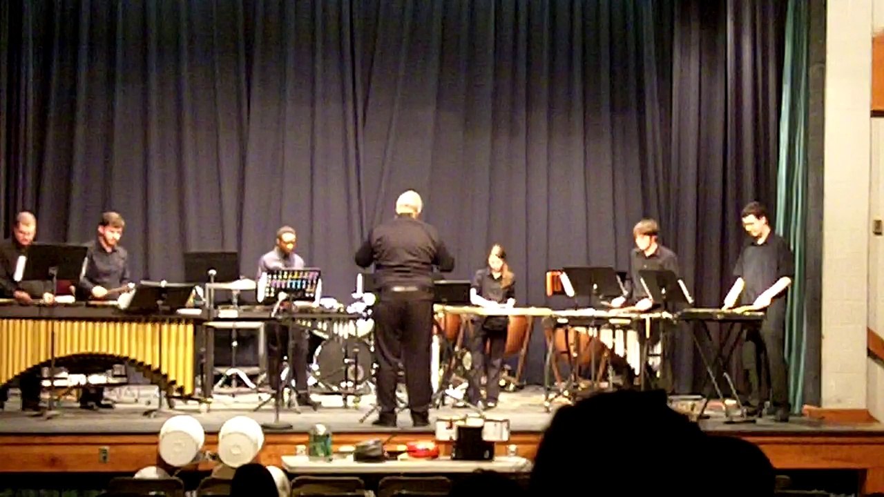Percussion Ensemble concert part 2