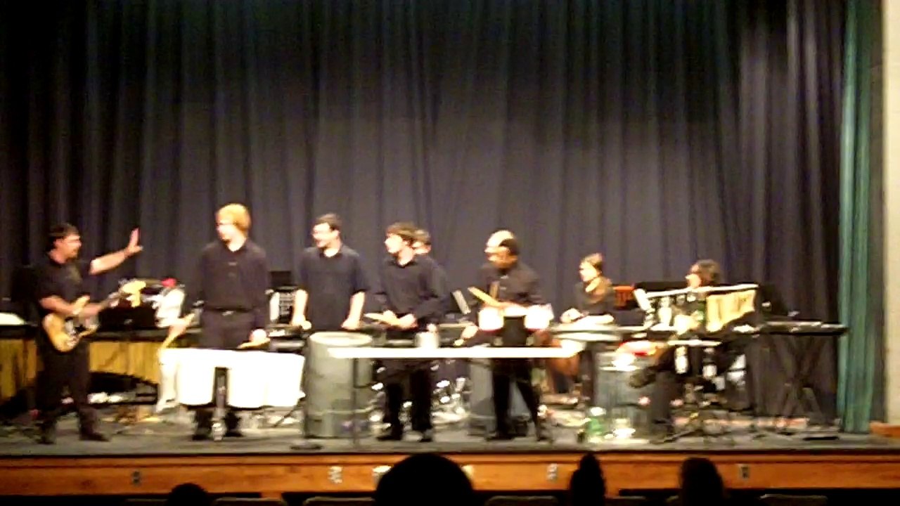 Percussion Ensemble concert part 3