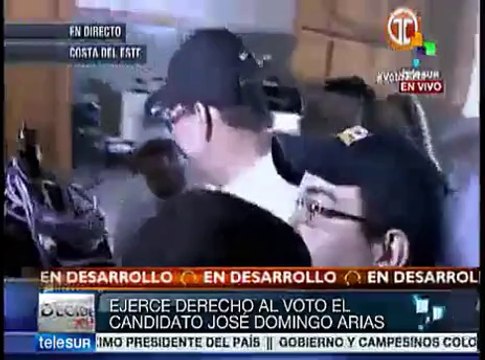 Vota candidato oficialista José Arias en las generales de Panamá