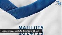 Les nouveaux maillots dévoilés le 10 mai