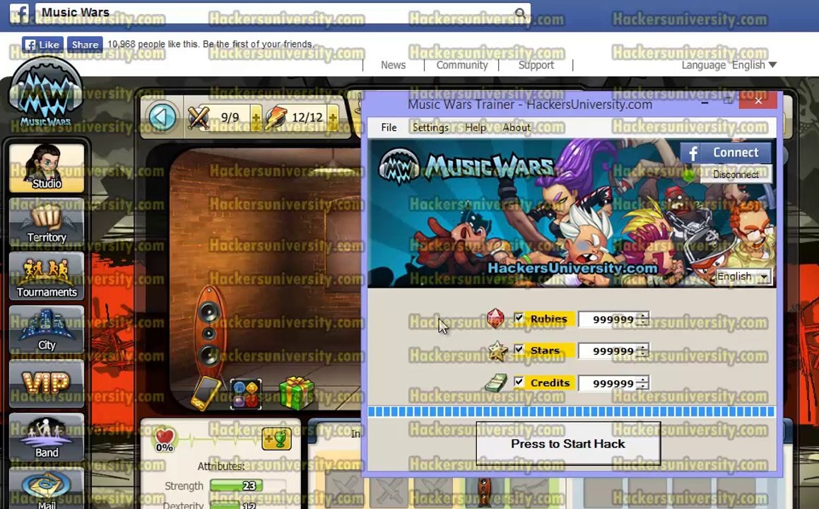 Music Wars Cheats (Infinite Rubies, Stars and Credits Hack)