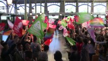 Rassemblement des Jeunes socialistes européens au Pavillon Baltard