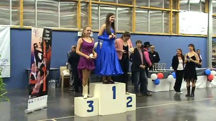DAX 19 AVRIL 14 - SELECTION COUPE DE FRANCE COUNTRY - podium AUDREY Jeune division 2