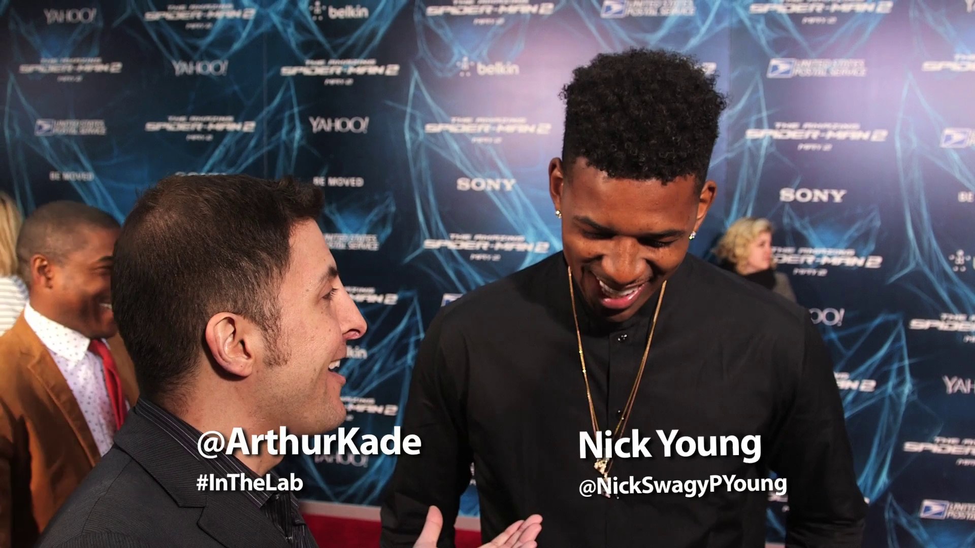 LA Lakers Nick Young in NY for