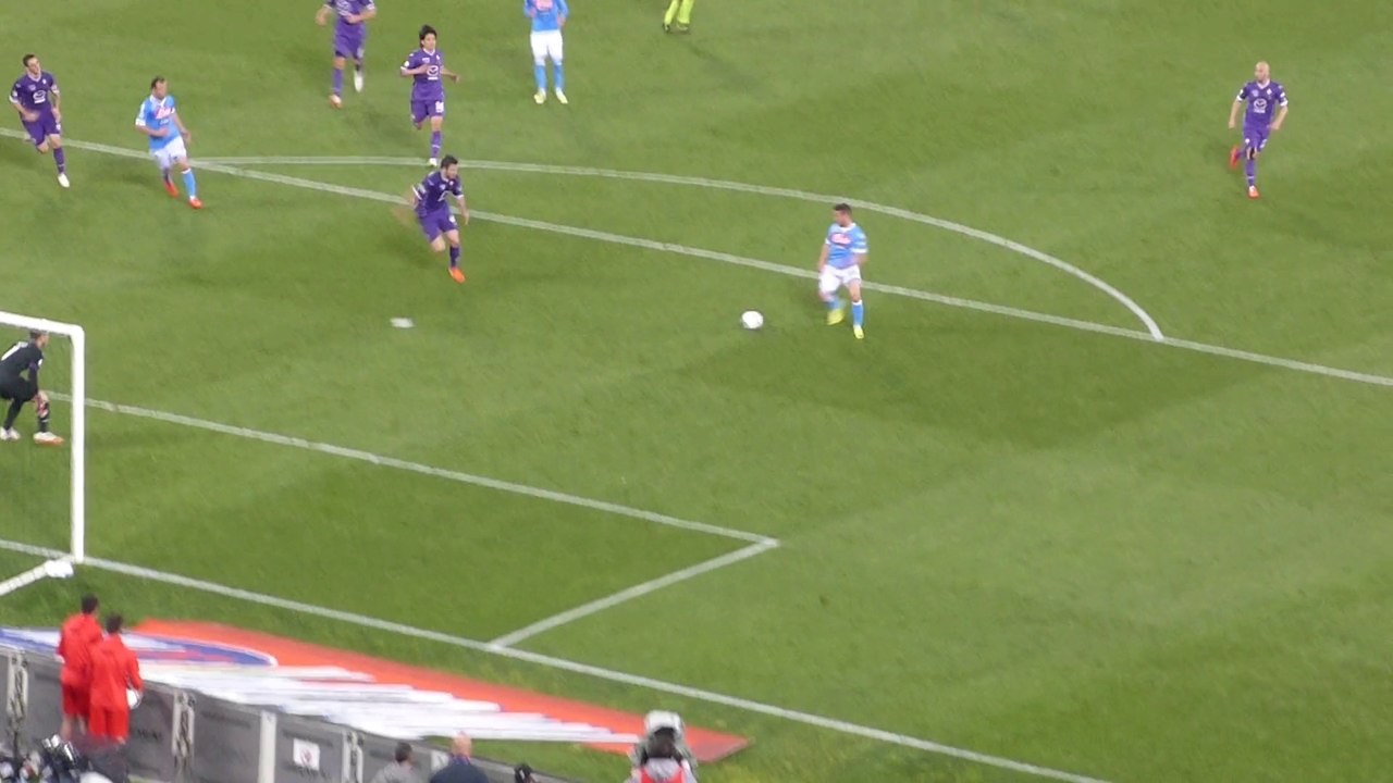 [03-05-2014 FIORENTINA-NAPOLI 1:3] Gol di Mertens finale TIM Cup LIVE dalla curva ospiti