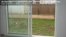 A vendre - maison/villa - MONTPELLIER (34000) - 4 pièces - 97m²