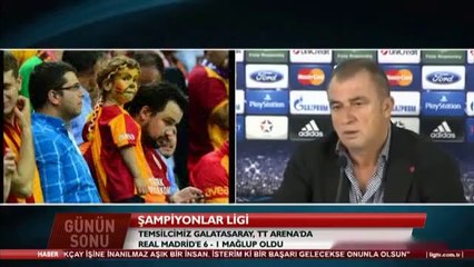 Fatih Terim: ''Seyircimizden özür diliyorum''