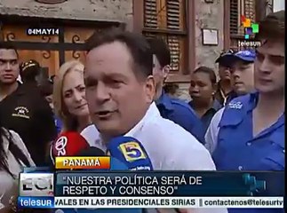 Panamá tendrá política exterior de respeto, dice el candidato del PRD