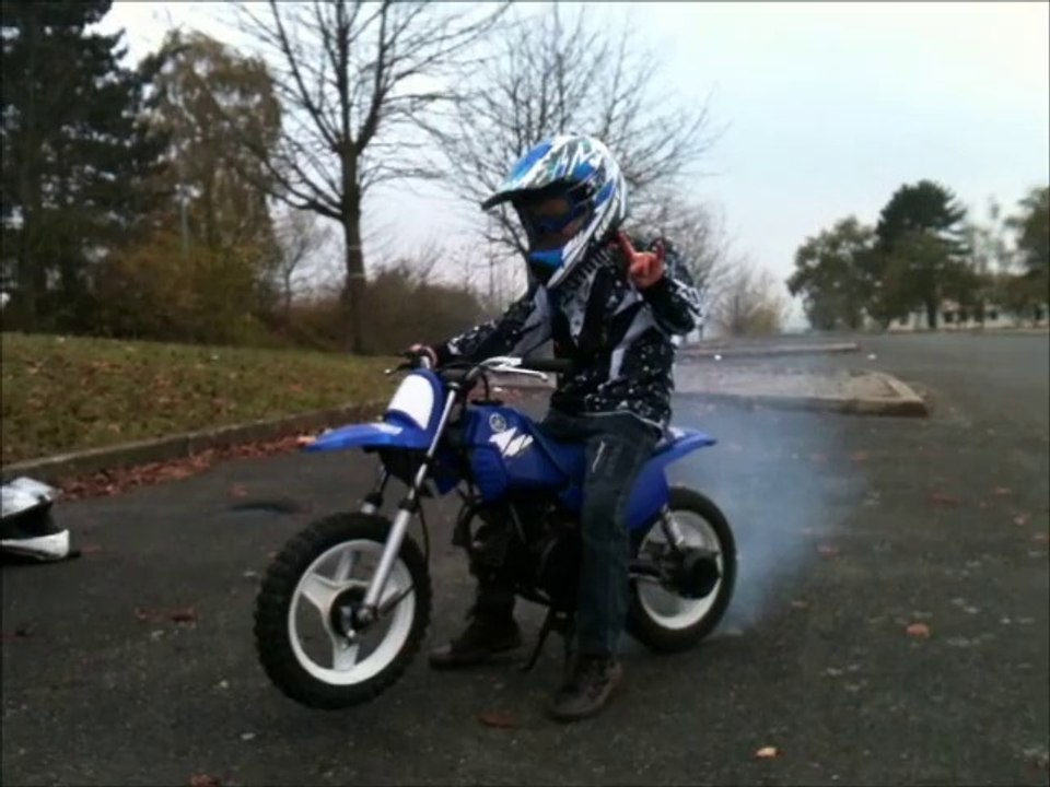 [Yamaha PW 50] Burn enfant moto