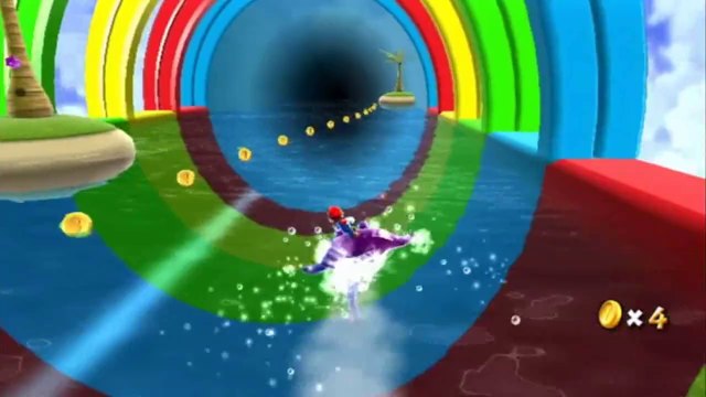 Super Mario Galaxy - Défi du surf - Étoile : Bonnes vibrations