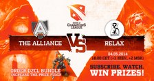Alliance vs Relax  Game 2 - Dota 2 Champion´s League - Capitalist & Ar1se