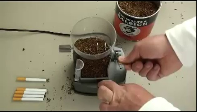 Elektrikli Sigara Sarma Makinası