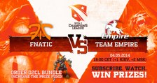 Empire vs Fnatic game 2 @ D2CL Season 3 (Russian)