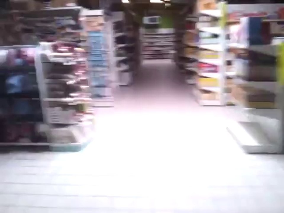 Enfermé dans un supermarché!