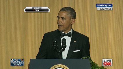 Obama jokingly mocks Sherman