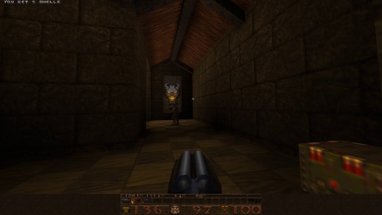 Official Quakewiki Video - Quake - E1M2 - Castle of the Damned