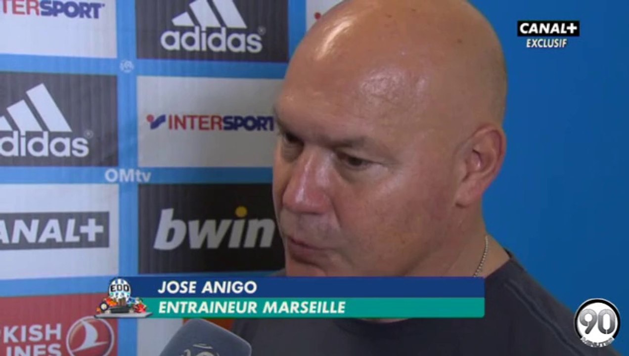 José Anigo confirme son départ de l'OM (Info Canal+)