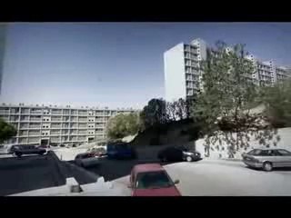 Marseille (13) : visite de la cité "Le Castellas"