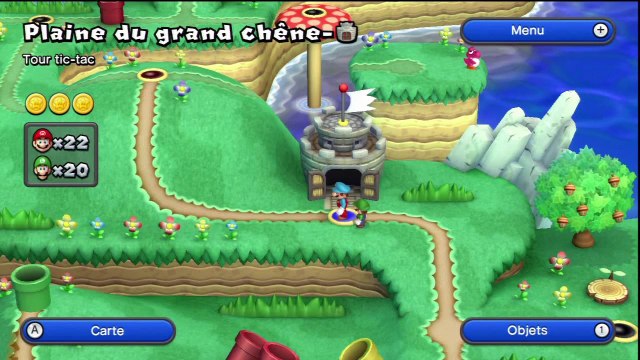 New Super Mario Bros. U - Plaine du Grand Chêne - 1-Tour : Tour Tic-Tac