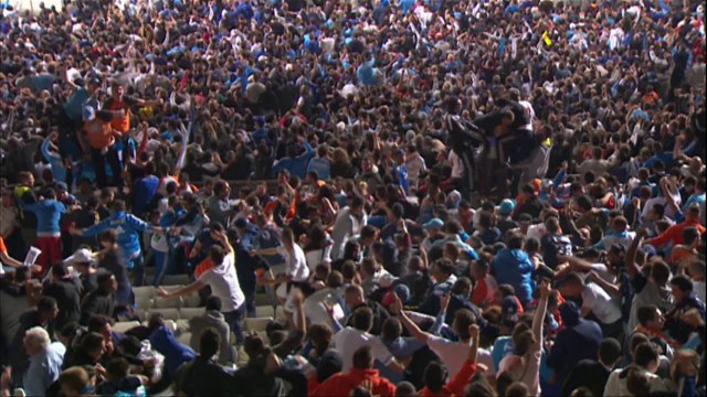 But Florian THAUVIN (26ème) - Olympique de Marseille - Olympique Lyonnais - (4-2) - 04/05/14 - (OM-OL)