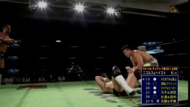 Naomichi Marufuji & Katsuhiko Nakajima vs. Mikey Nicholls & Shane Haste (NOAH)