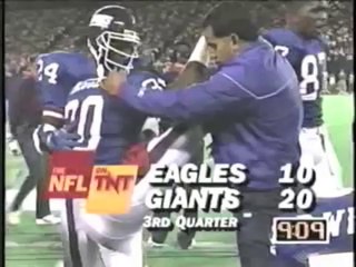 Meggett punt return TD vs Eagles