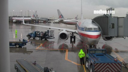 American First Class 737-400 Seat 4B