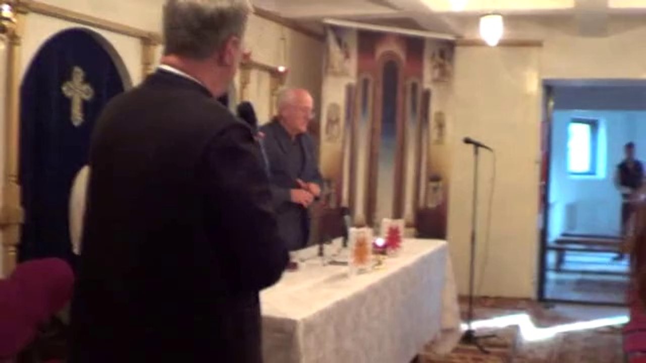 Preotul Mircea Stoleru si scriitorul, Mircea Tomus