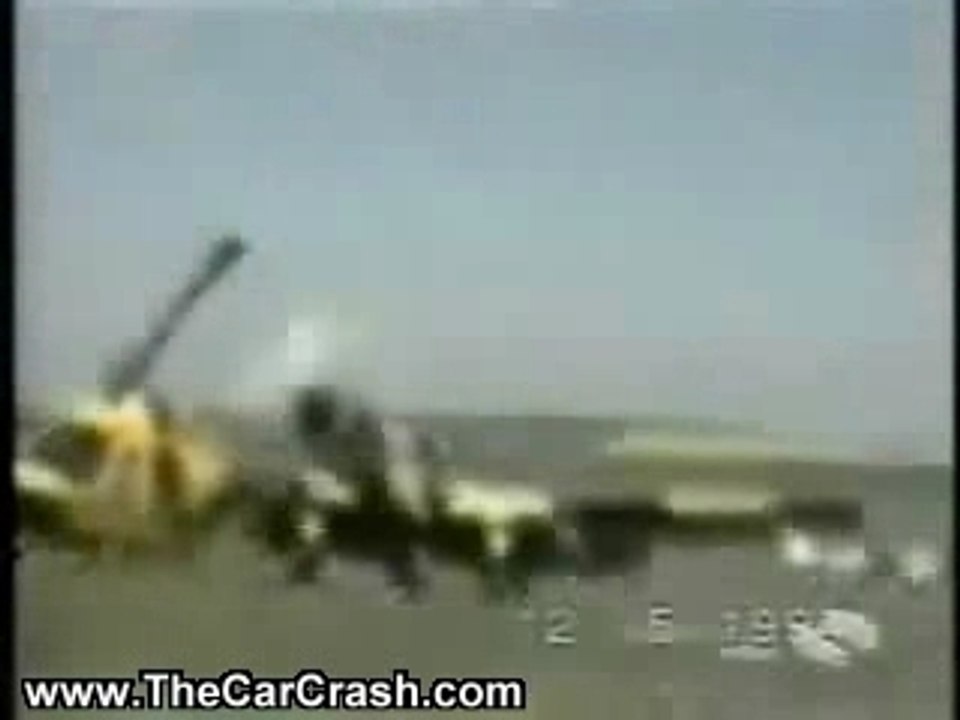 Plane Crashes into a Helicopter
