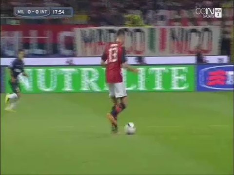 13 SA36 AC MILAN INTER (1ère mi-temps )