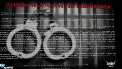 Joygame Wolfteam Yasal Uyarı - 3. Parti Program