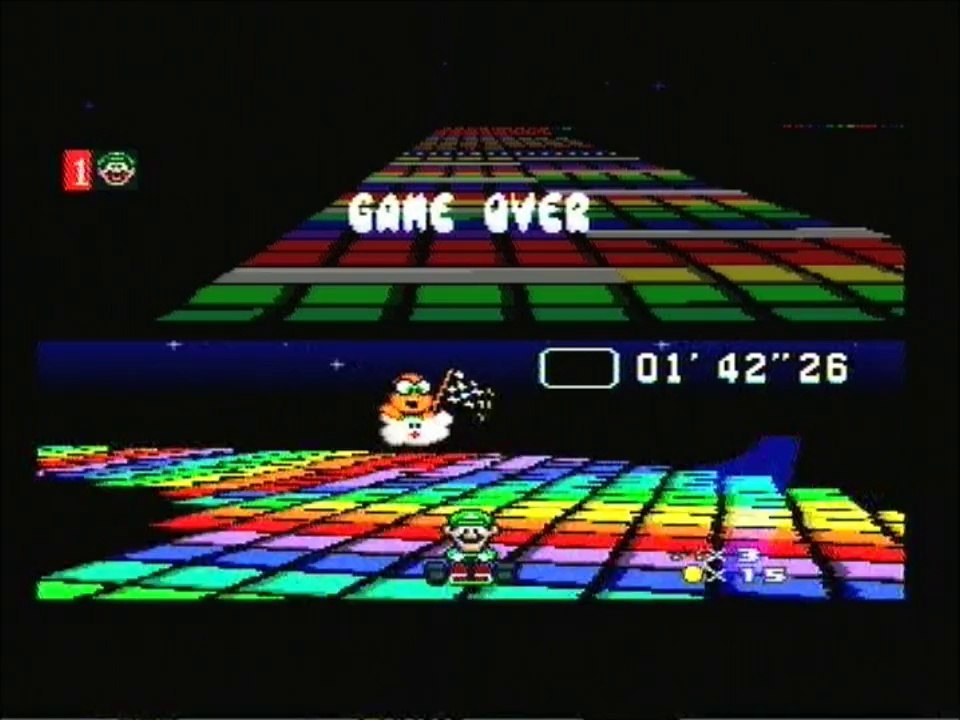 Rainbow Road NBT 14"70 (Pal, with Luigi)