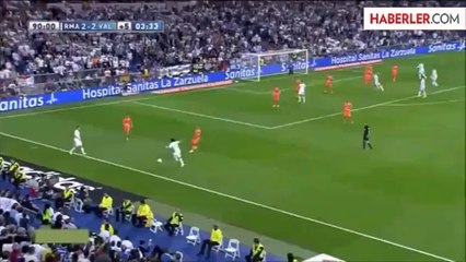 Real Madrid Evinde Valencia ile 2-2 Berabere Kaldı