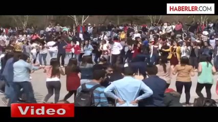 Artvin'den Sonra Erzurum'da da En Uzun Horon Halkası Denemesi