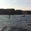 Paddleboard and Kayak off Eyemouth.