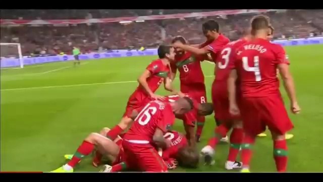 Cristiano Ronaldo Free Kick Goal Portugal vs Bosnia Euro 2012 Qualification 11_15_11