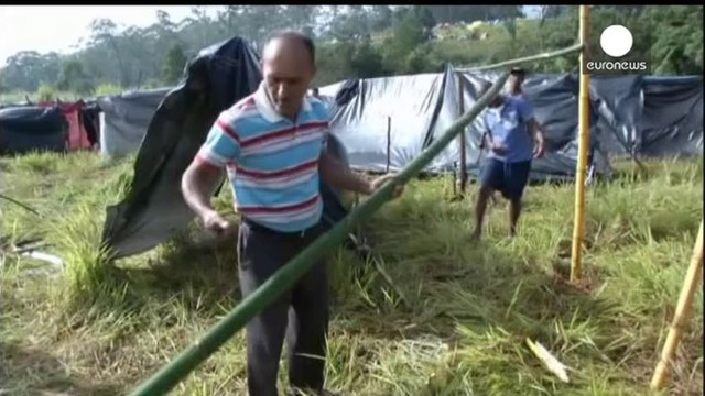 Hundreds of families occupy land near Sao Paulo World Cup stadium