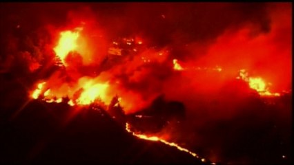 Gigantesque incendie de forêt aux États-Unis