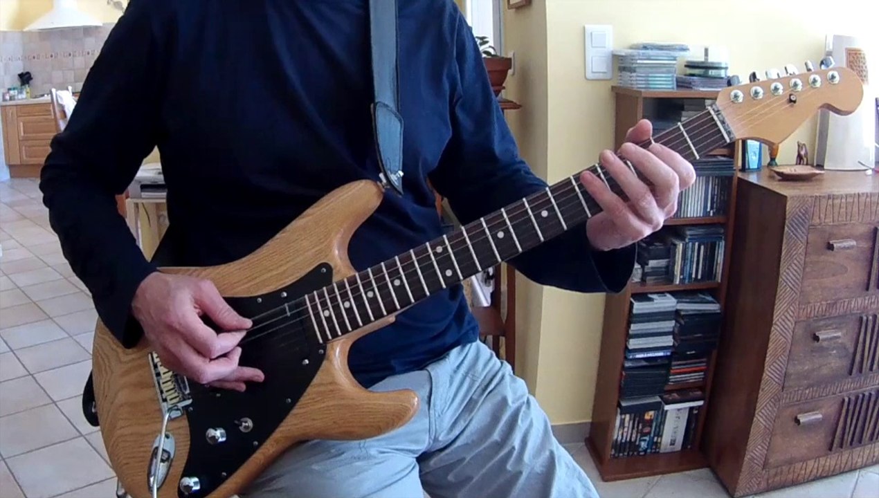 Ca c'est vraiment toi du groupe Téléphone,guitar cover par jadoune340