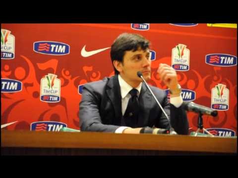 Roma - Il Napoli vince la Coppa Italia, 3-1 alla Fiorentina - Montella (03.05.14)