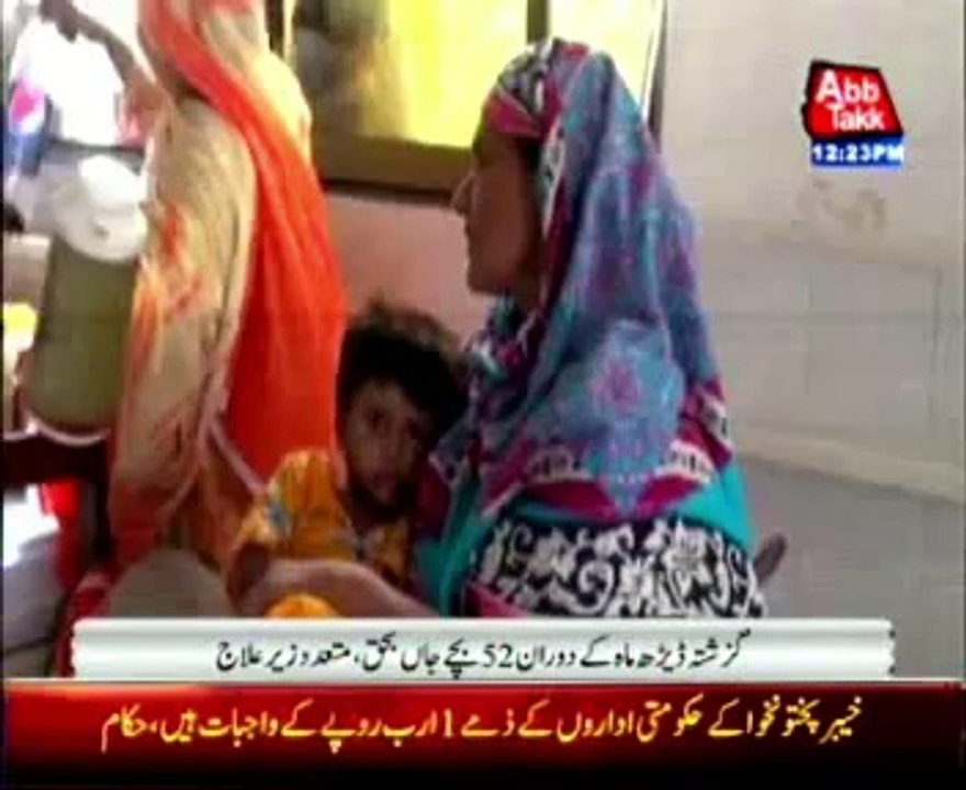 Measles outbreak in Thatta