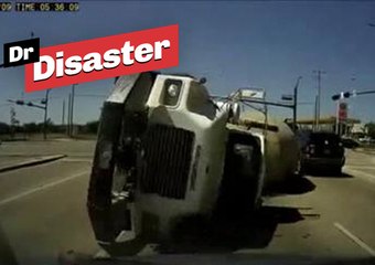 Choc frontal impressionnant en caméra embarquée / Dr Disater