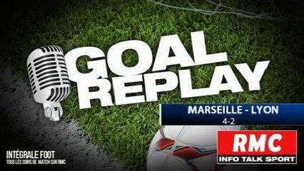 OM - OL : le Goal Replay avec le son de RMC Sport