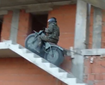 Russian Made Motorcycle - It floats, it packs, it gets you where you need to go.