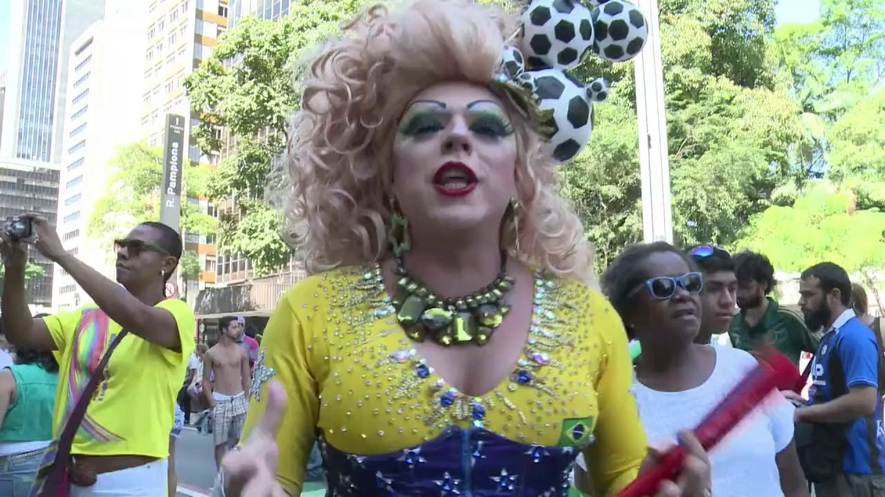 Brésil: Gay Pride à Sao Paolo