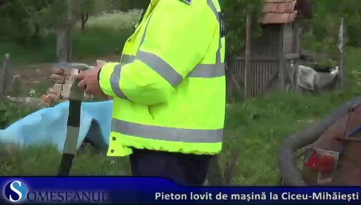 Accident pieton lovit Ciceu Mihaiesti