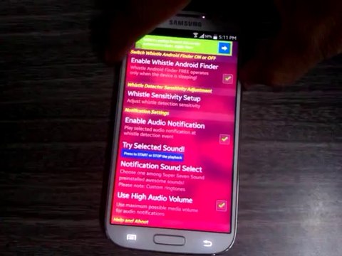 Whistle Phone Finder - A Phone Locator android app
