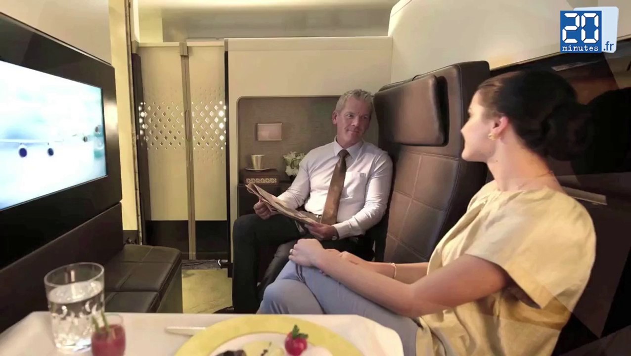 Un 3 pièces luxueux à bord d'un Airbus A380