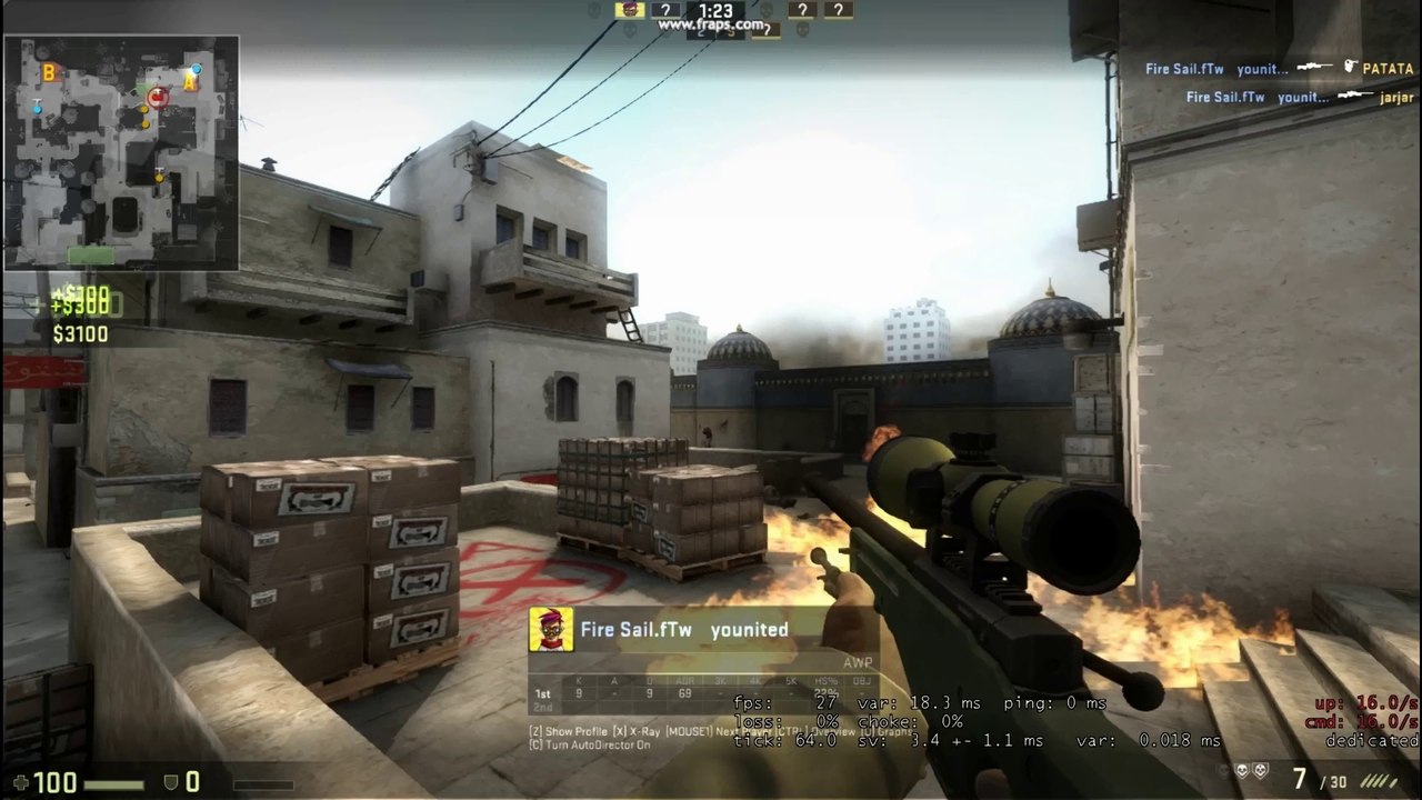 'fiReSail' AWP ACE! @GO